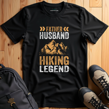 Father Husband Hiking Legend T-Shirt