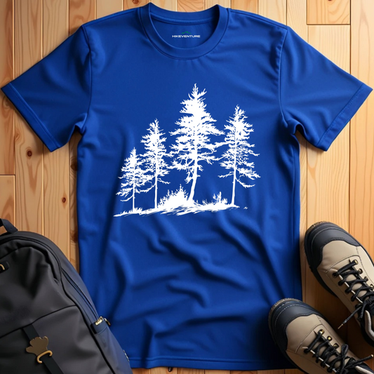 Silhouette Pine Trees T-Shirt