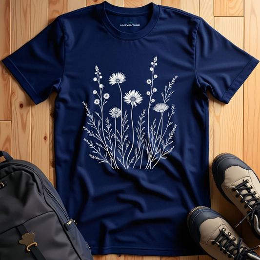 Hand-drawn Flowers T-Shirt