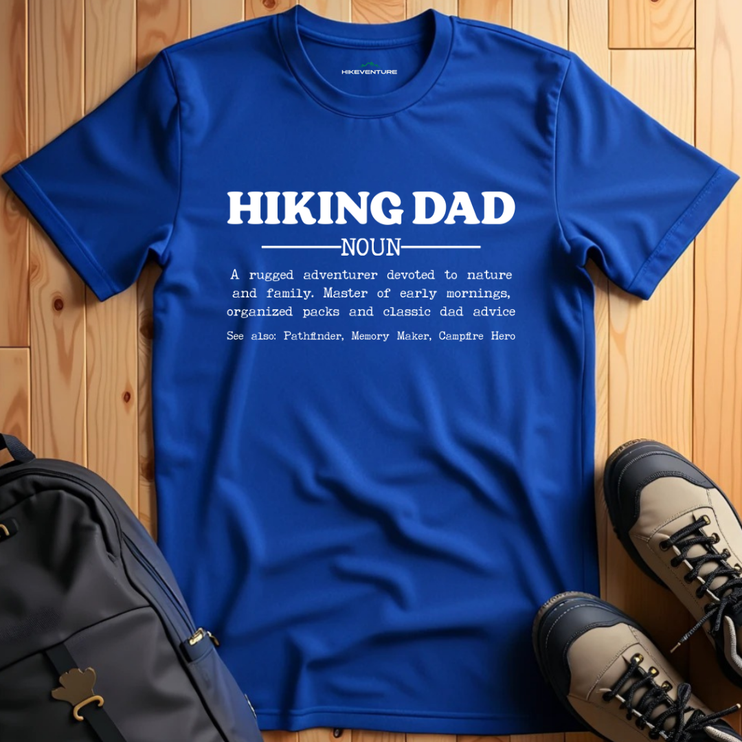 Hiking Dad Definition T-Shirt