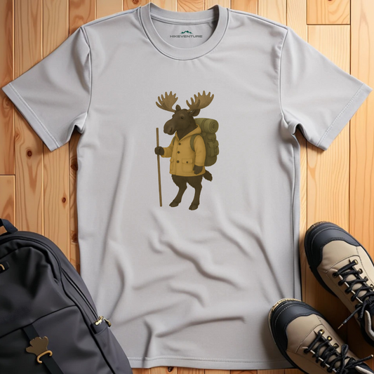 Hiking Moose T-Shirt