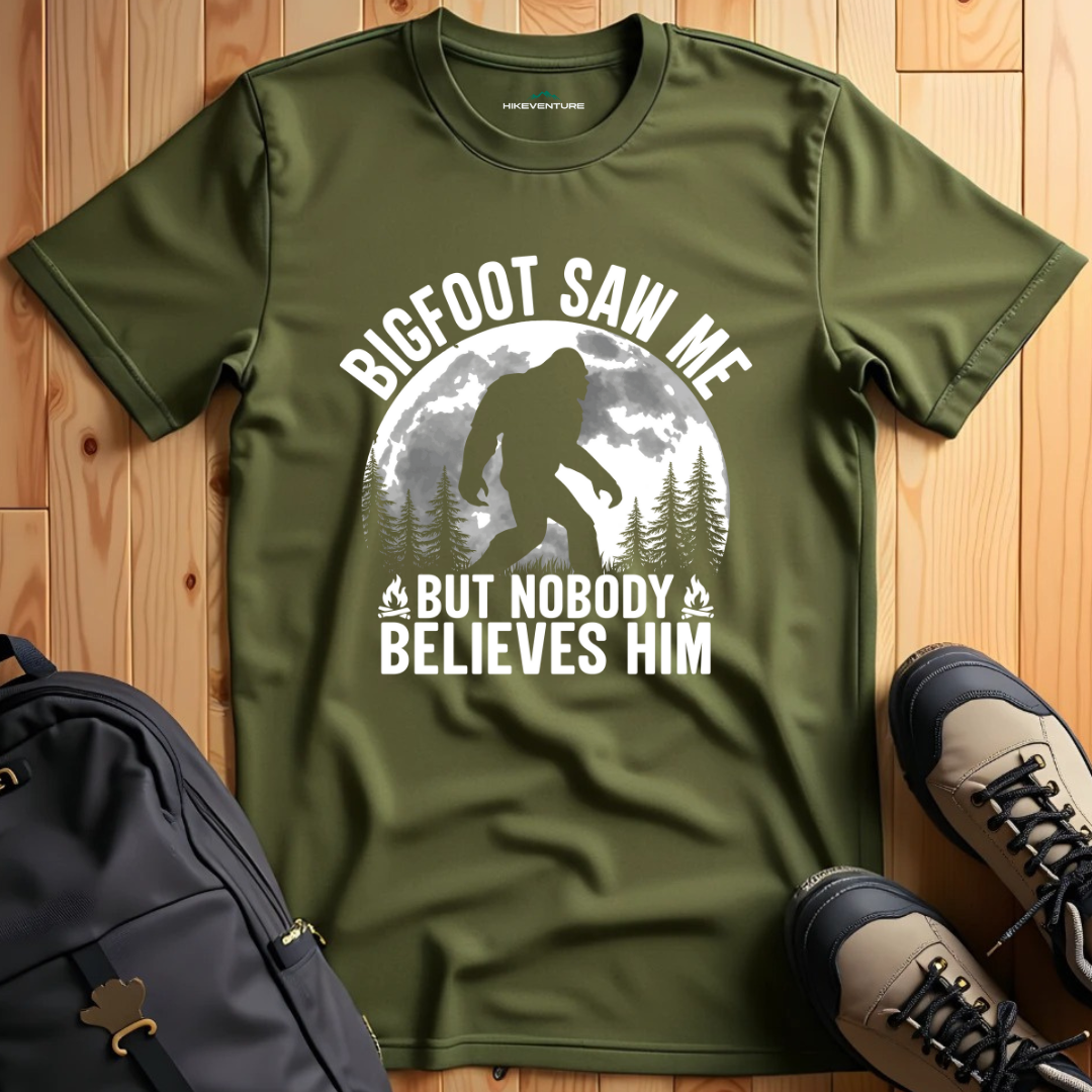 Bigfoot Saw Me T-Shirt