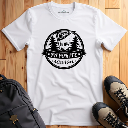 Camping is My Favorite Season T-Shirt