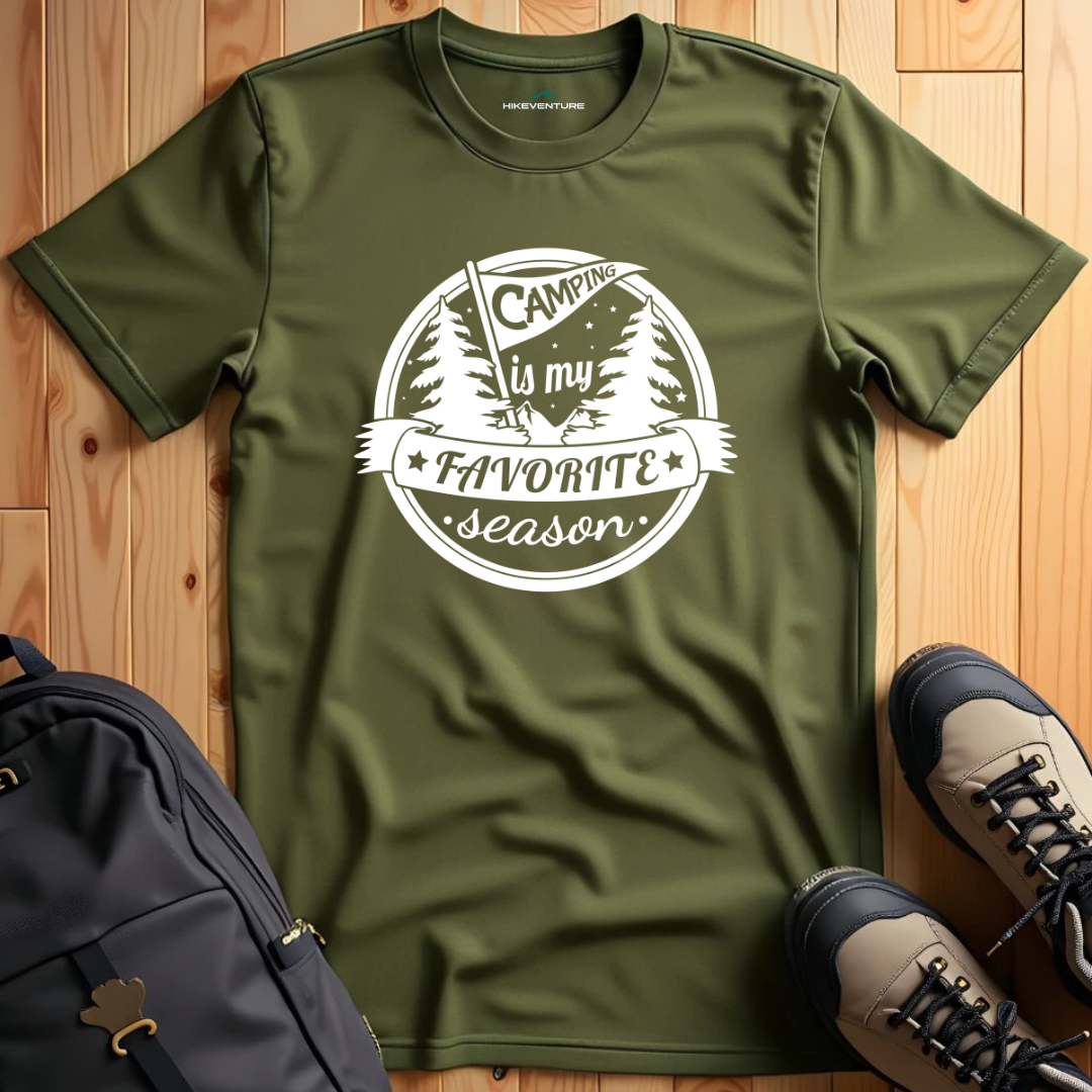 Camping is My Favorite Season T-Shirt
