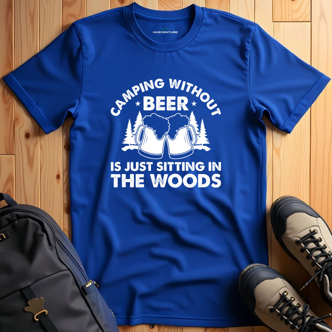 Camping Without Beer  T-Shirt