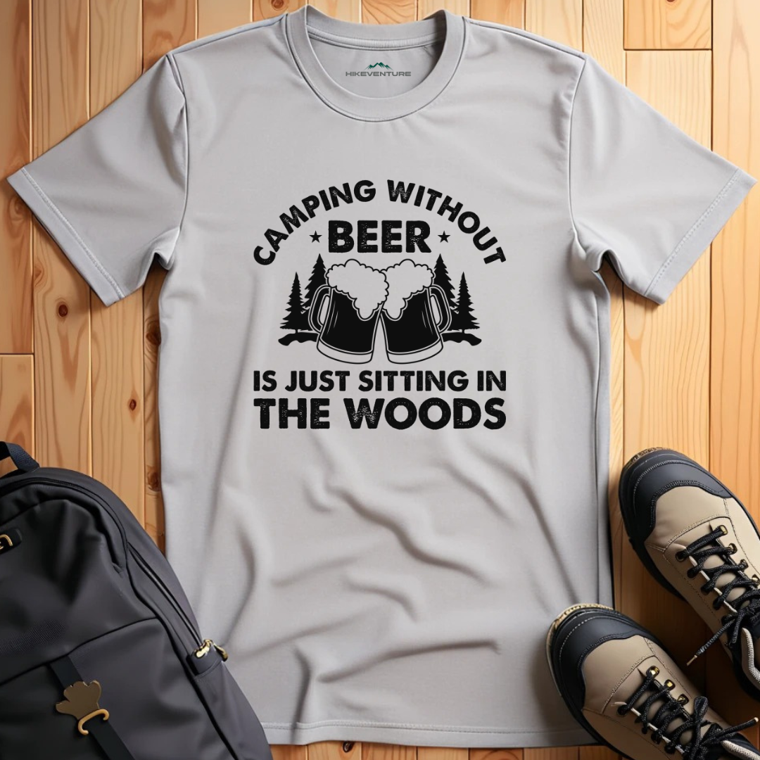 Camping Without Beer  T-Shirt