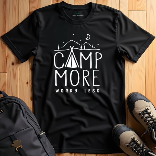 Camp More Worry Less T-Shirt