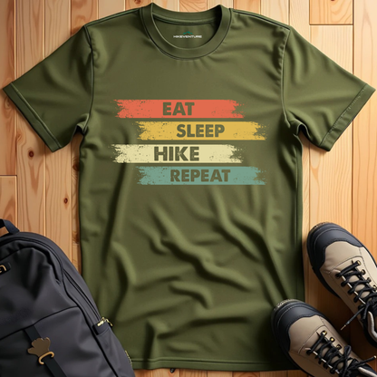 Eat, Sleep, Hike & Repeat T-Shirt
