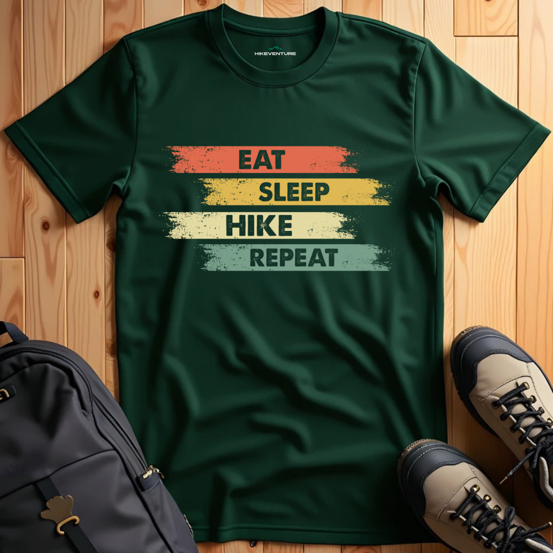 Eat, Sleep, Hike & Repeat T-Shirt