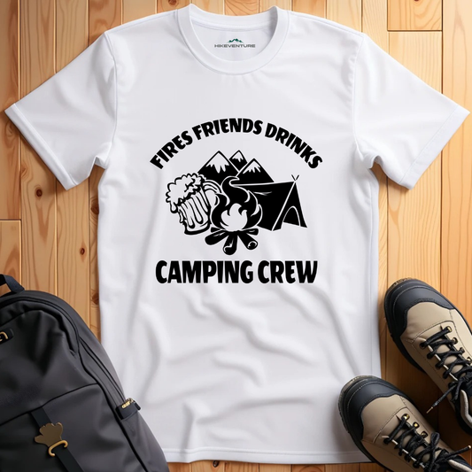 Fires Friends Drinks T-Shirt