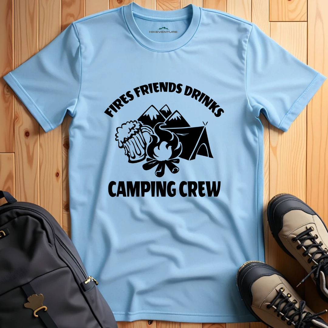Fires Friends Drinks T-Shirt