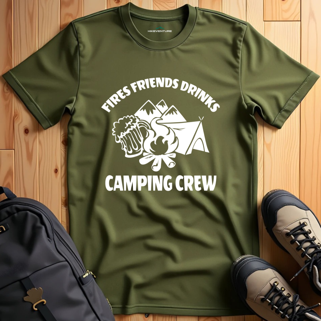 Fires Friends Drinks T-Shirt