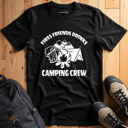 Fires Friends Drinks T-Shirt