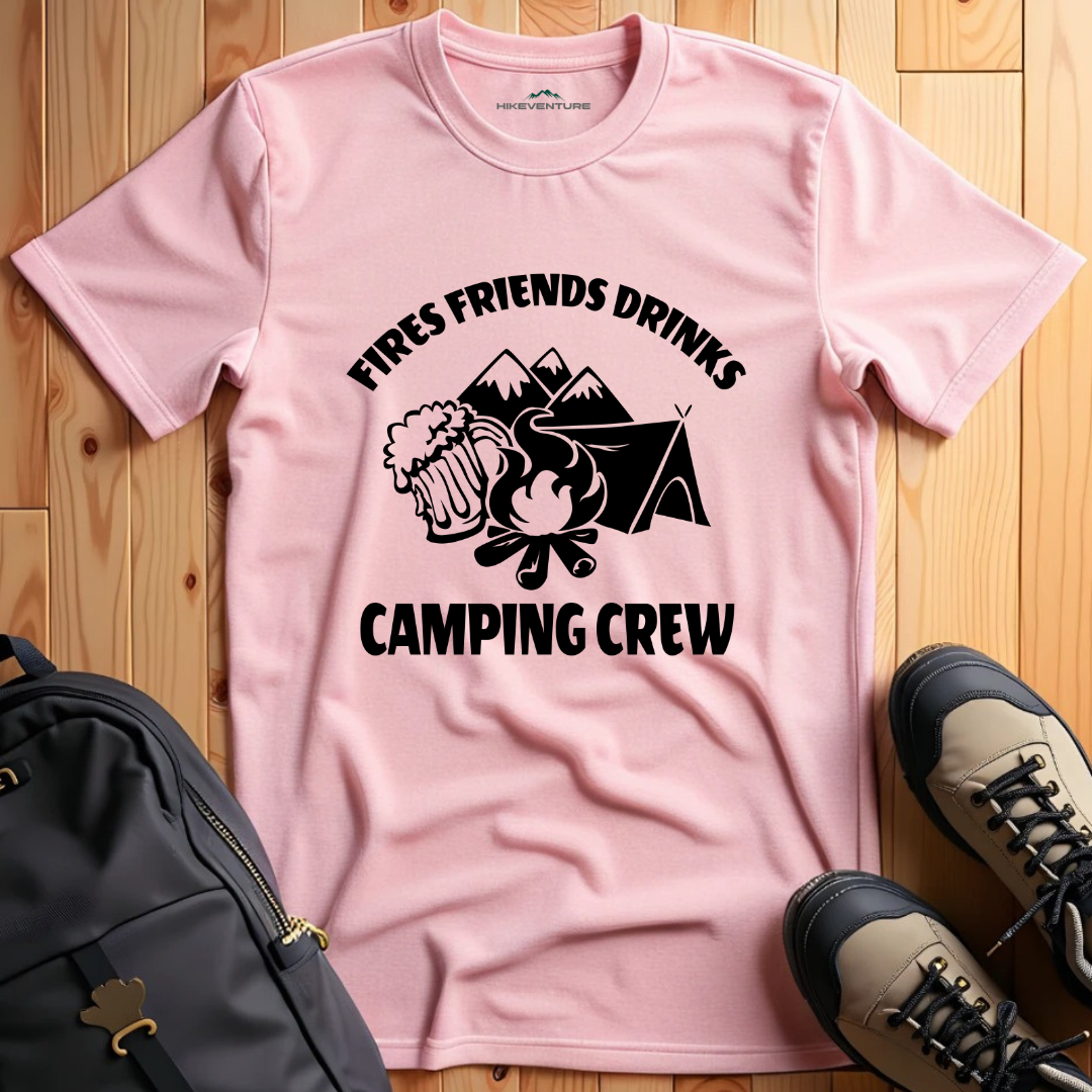 Fires Friends Drinks T-Shirt