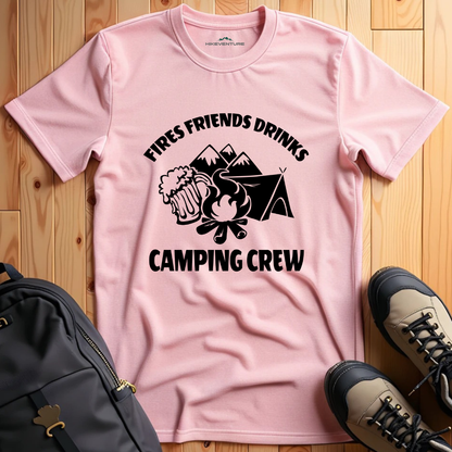 Fires Friends Drinks T-Shirt