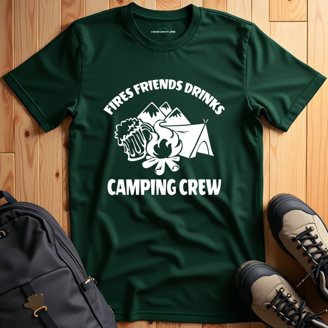 Fires Friends Drinks T-Shirt