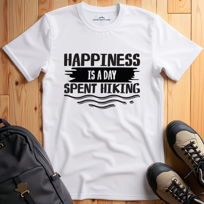Happiness is a Day Spent Hiking T-Shirt