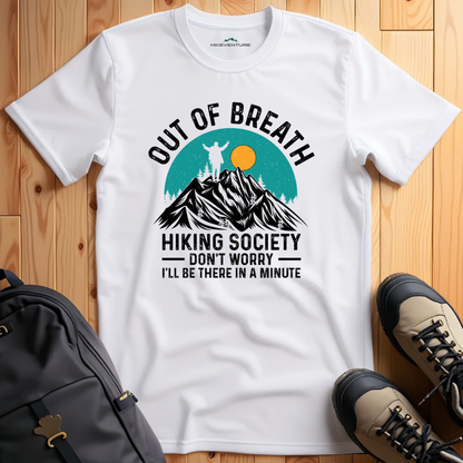 Out of Breath - Hiking Society T-Shirt