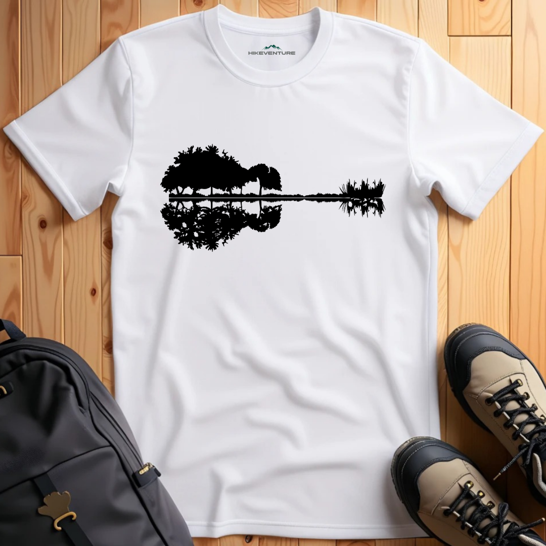 Nature Guitar Forest T-Shirt