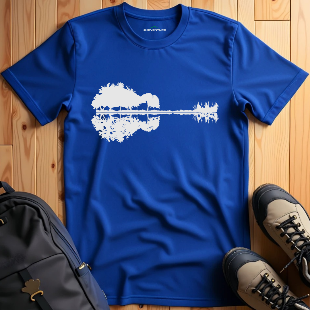 Nature Guitar Forest T-Shirt