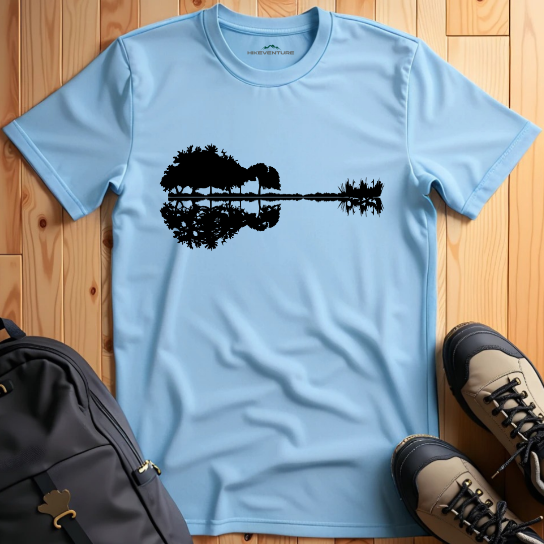 Nature Guitar Forest T-Shirt