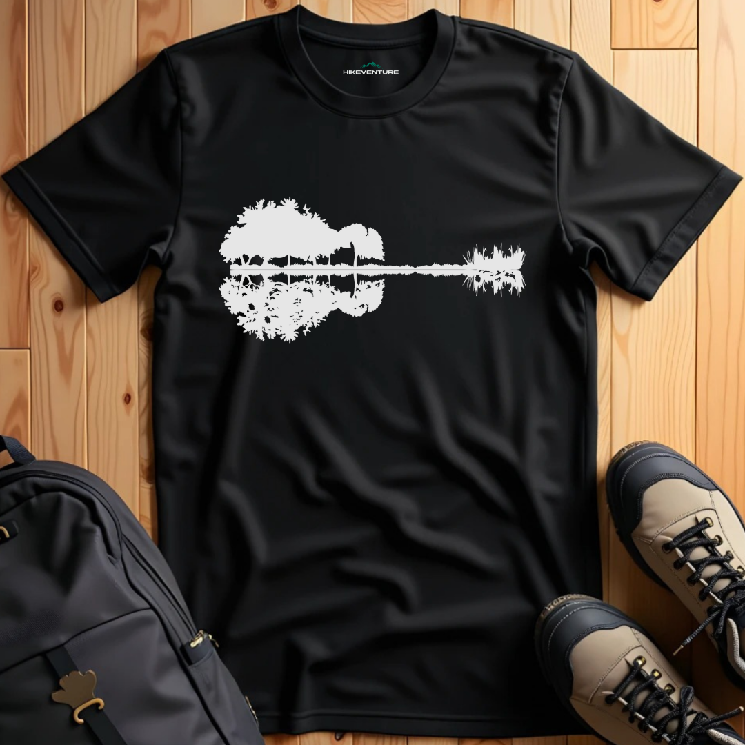 Nature Guitar Forest T-Shirt