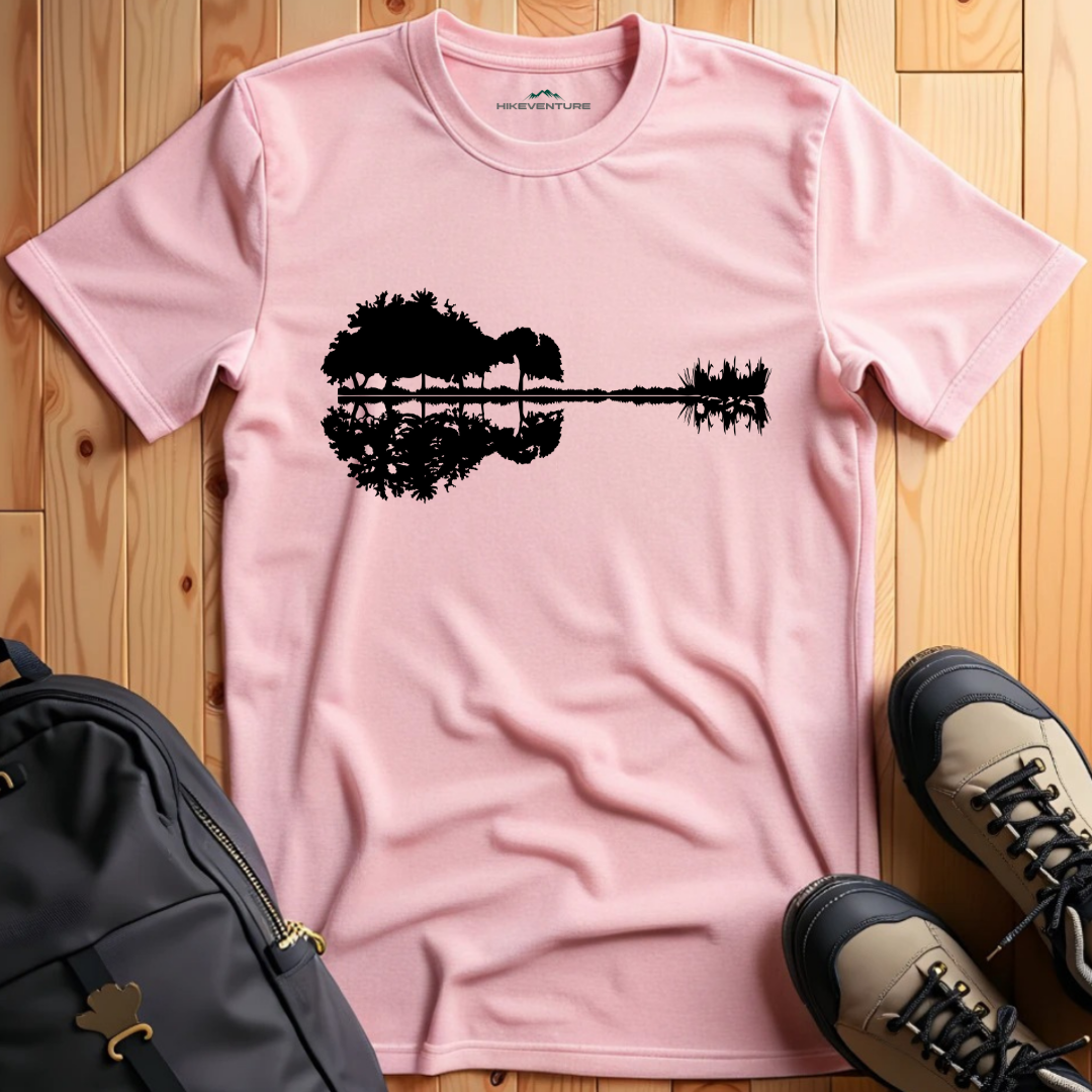 Nature Guitar Forest T-Shirt