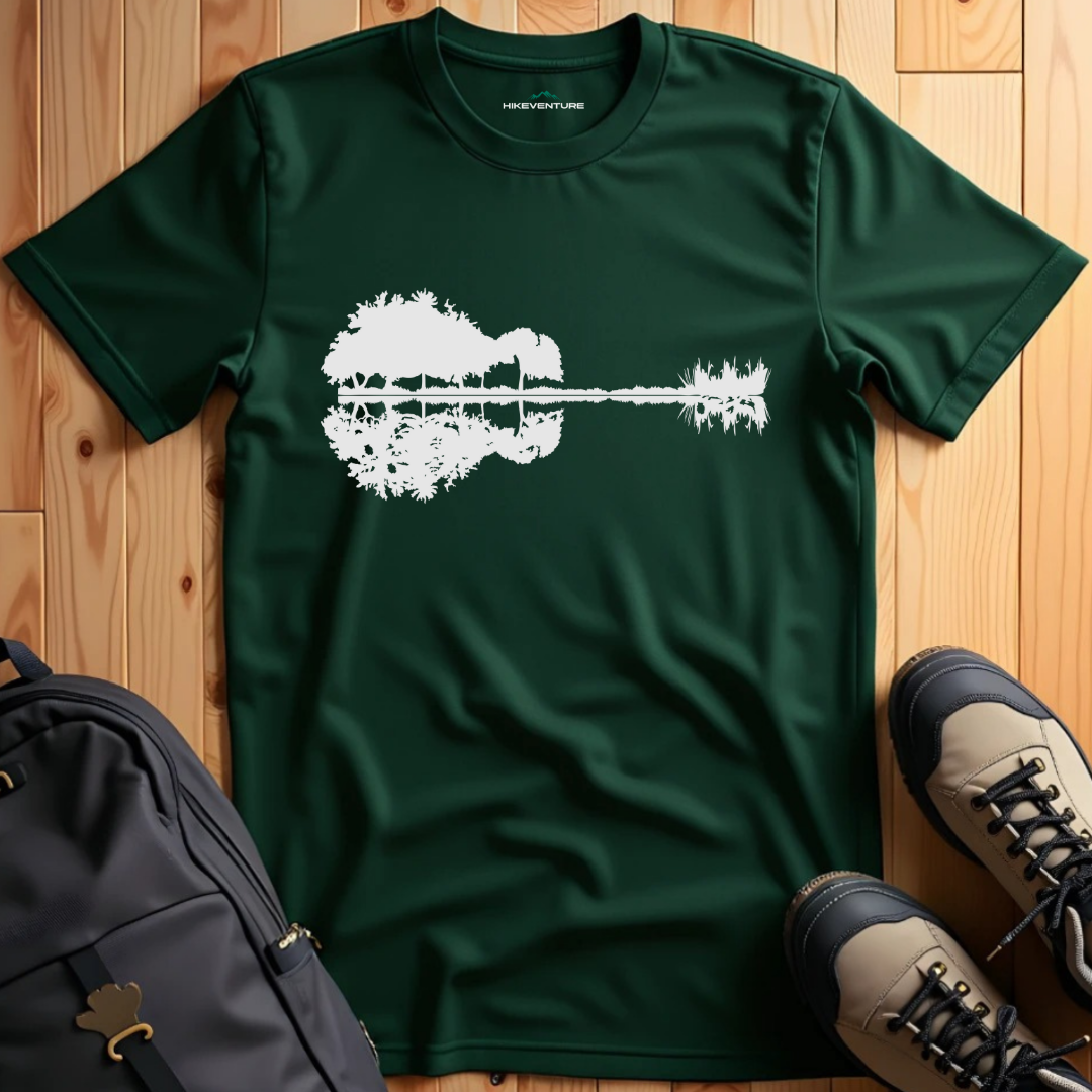 Nature Guitar Forest T-Shirt