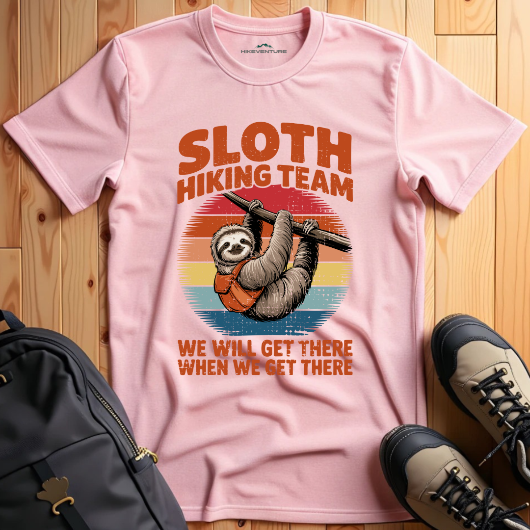 Sloth Hiking Team T-Shirt
