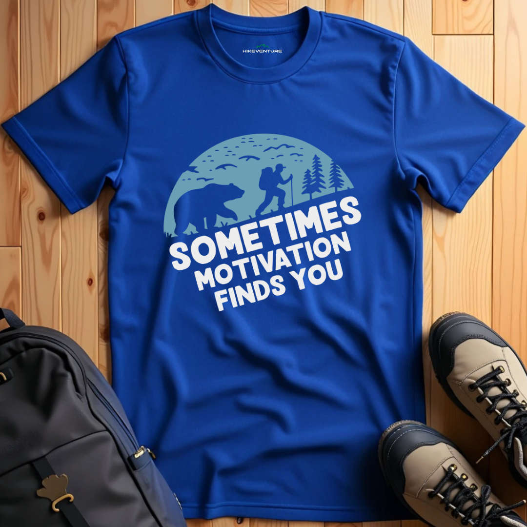 Sometimes Motivation Finds You T-Shirt