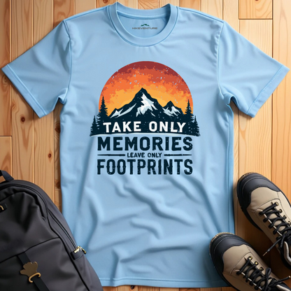Take Only Memories Leave Only Footprints T-Shirt