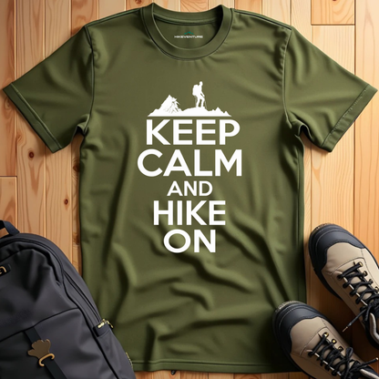 Keep Calm and Hike On T-Shirt